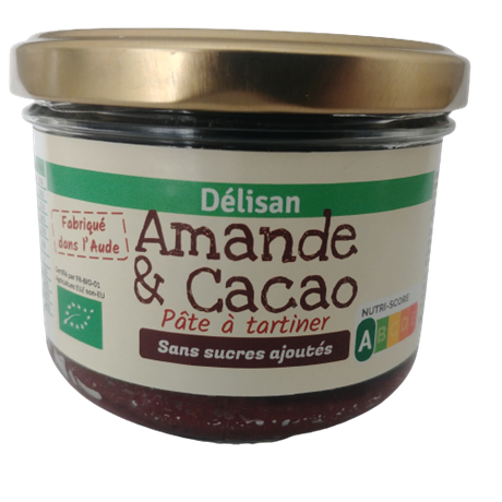 Pâte à tartiner amande & cacao